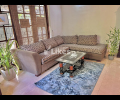 Damro L shape sofa set for sell
